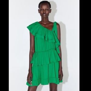 Zara asymmetric dress